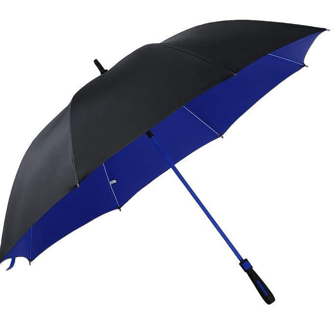Image of Premium Auto Open Big Size Umbrella for Men & Women | UV & Rain Protection, Strong Frame and Comfortable Grip Handle
