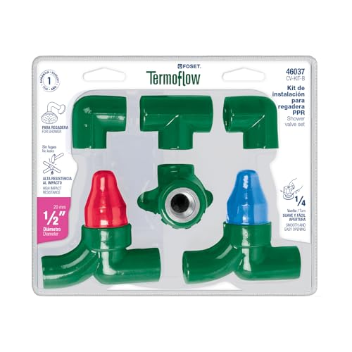 Kit para regadera CPVC 9 kit para regadera cpvc marca Foset (3)