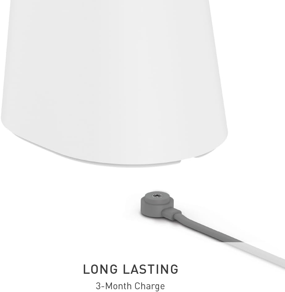 simplehuman Sensor Spray, Intuitive Touch 12 oz Continuous Spray Bottle, Superfine Mist, Wide-coverage Cone & Ultra-precise Jet, Refillable & Rechargeable, Multi-Use, White