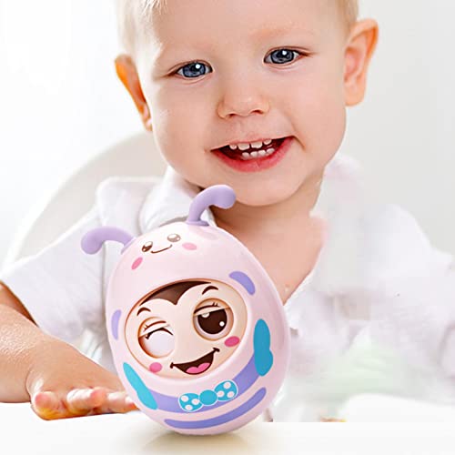 Brinquedo Wobbler - Brinquedo de tempo de barriga de abelha piscando para crianças 1-3 - Brinquedos