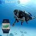 Imagen de Reloj Pulsera Hombre Impermeable 10 Atmosférica para Buceo y Nadar con Regazo Cronometro