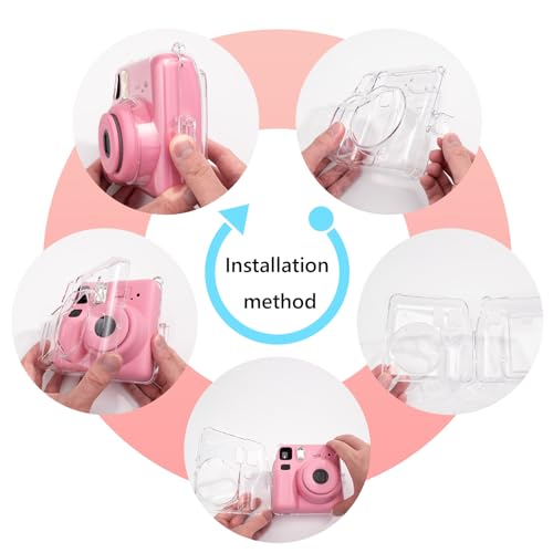 Funda transparente rígida para cámara Instax Mini SE miniatura 6