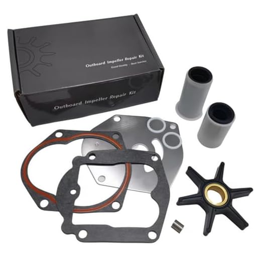 UanofCn 821354A2 Water Pump Impeller Kit for Mercury Marine Outboards 25 to 50 HP Motors with Tubes Replacement 821354A1 Sierra 18-4531