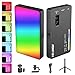 Kamera Licht Beleuchtungsset mit 3100 mAh Eingebautem Akku LED Videoleuchte Dimmbare 2500-9000K Mini Fotolicht RGB Licht für Fotografie, Live-Übertragung, Interview