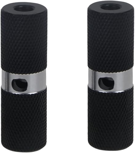 BESPORTBLE Estriberas de aluminio para bicicletas, clavijas traseras aptas para bicicletas de carreras de montaña