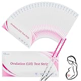 Beugo 25PCS Test Ovulation, Sensibilité Optimale 25 miu/ml, Tests D'ovulation et de Fertil...