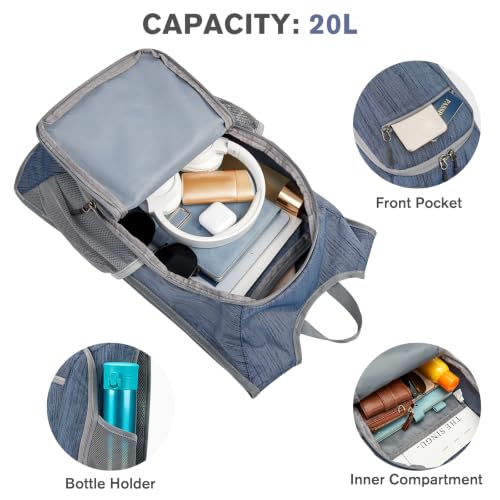Image of G4Free 10L /15L Hiking Backpack Lightweight Packable Hiking Daypack Small Travel Outdoor Foldable Shoulder Bag