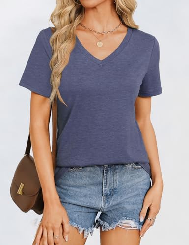 Save 58% on Women's V-Neck Short Sleeve T-Shirt - Code E4X2ODWG - Image 3