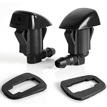 OTUAYAUTO Windshield Washer Nozzles - Replacement for 05-16 Jeep Grand Cherokee, 05-13 Chevy Malibu, 05-10 Pontiac G6, 07-10 Saturn Aura - Replaces OEM# 55372143AB,55079049AA, Spray Jet Kit