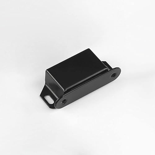 Miniatura 8 de Pestillo para puerta de gabinete con imán fuerte, pestillo para muebles de 0.047 in de grosor, 20 libras, bronce aceitado (paquete de 8)