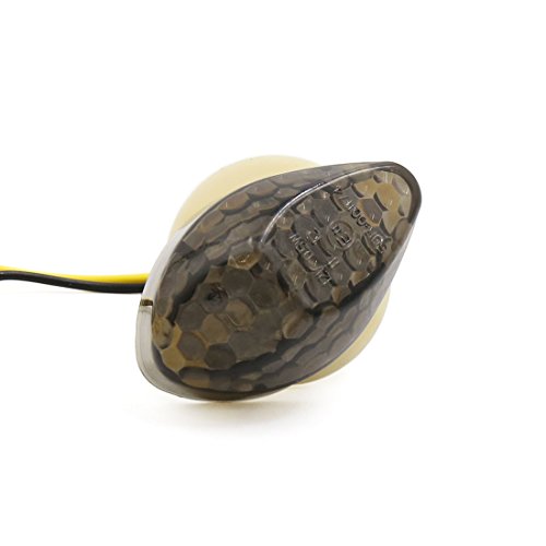 Lámpara de giro señal ámbar de 15 LEDs para solucionar fallos en moto 4