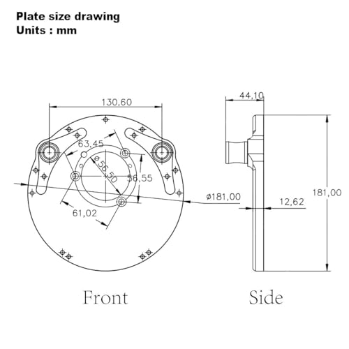 Image of For harley air cleaner filter Touring street glide road king electra tri trike Dyna Sportster XL 883 1200 Softail air intake (Drift style -Chromed, A-For Sportster XL models)