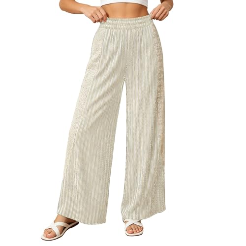 Pantalon d'été pour femme idéal pour le homewear et vêtements de nuit