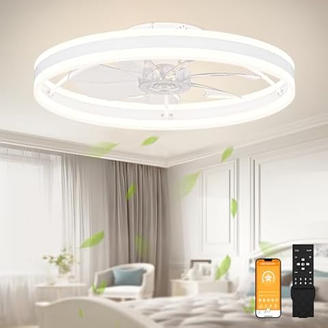 VOLISUN Low Profile Ceiling Fan Cover