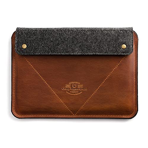 【ほぼ未使用】本革 Crazy Horse Craft ノートPCケース Amazon.co.jp: Crazy Horse Craft MacBook Pro ケース (15インチ 16