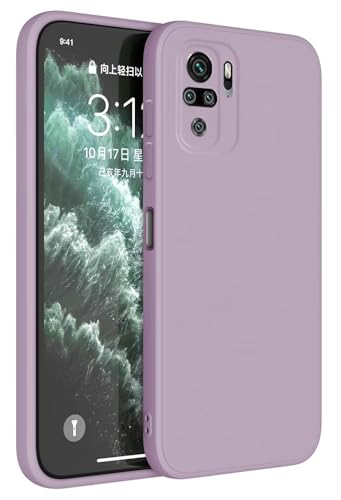 HAFFAN Funda de Silicona TPU Compatible con Redmi Note 10S / Redmi Note 10 (4G) / Poco M5s (6.43'), Carcasa Protectora para Teléfono Móvil - Hierba...