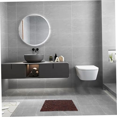 Tapis bambou antidérapant BESTYASH pliable à adhérence renforcée - 3