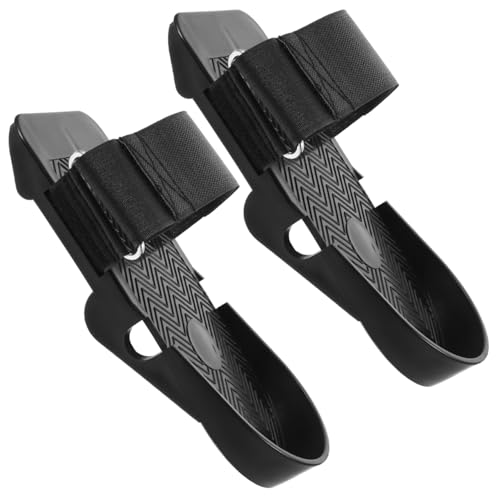 Appareil de fitness Rameur Pédales réglables antidérapantes pour vélo d'appartement Design...