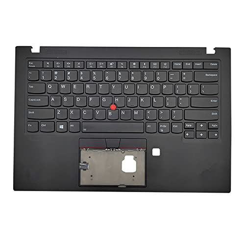 Clavier rechange ThinkPad X1 Carbon 7th Gen avec coque noire pour le télétravail
