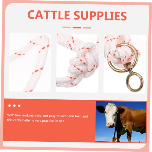 Cabestro de nylon resistente y ajustable para el manejo seguro de tu ganado 2