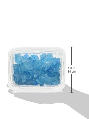 Blue Raspberry Rock Candy Crystals (1 Pound Bag)