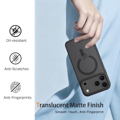 PinLiSheng Magnetic for iPhone 17 Pro Max/18 Pro Max Case Black - image 8