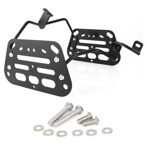 Porte-bagages latéral moto Triumph Speed Triple voyage et road trip 1050