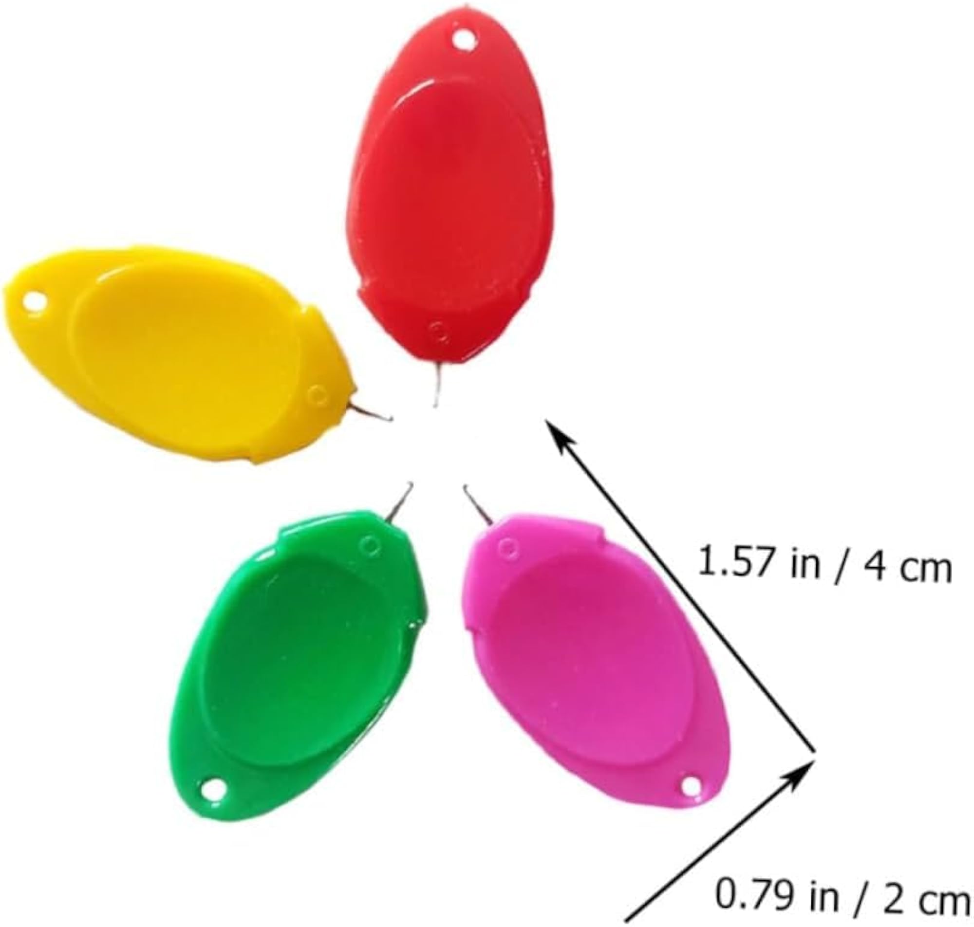 Prabhas Designs Sewing Needle Threader, Multi Color Pack of 5