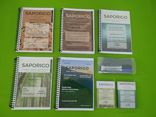 Carnets réutilisables haut de gamme pack complet effaçable et bloc-notes innovant