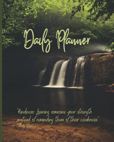 Daily Planner: 220 page-8"X10"-soft cover-365 day by day-undated-each day has a full page dedicated to it. It includes bonus pages for even more organization help. image 2