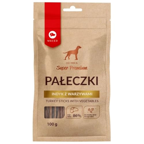Produktbild von MACED Super Premium Putensticks mit Gemüse - 100 g