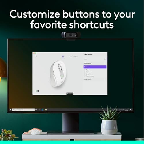 Logitech Signature M650 Wireless Mouse Small to Medium Sized - Off White - image 8