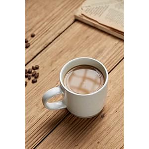 famiware Coffee Mugs for 6, 12 oz Mug Set, Dringking Cup with Handle for Coffee, Tea, Cocoa, Milk, Milkyway serise, White famiware Coffee Mugs for 6 12 oz Mug Set Dringking Cup with Handle for Coffee Tea Cocoa Milk Milkyway serise White