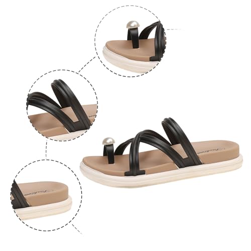 Mules strass talon plat et bout ouvert WWricotta pour femme