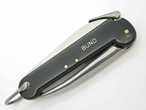 Bund German Navy Tsr Rostfrei Sailor Rigging Yatchsman Marlin Spike Folding Knife #TOP2