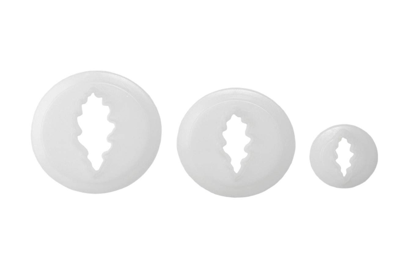 Fmm White - Oak Leaf Sugarcraft Cutters - Set Of 3