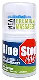 Blue Stop Max Applicator: Fast-Acting Massage Applicator for Sports Cream, Elbow Relief, Performance Roll On for Muscle & Joint Soreness - Convenient Relief for Active Individuals, 1 Pack of 1.7 Oz