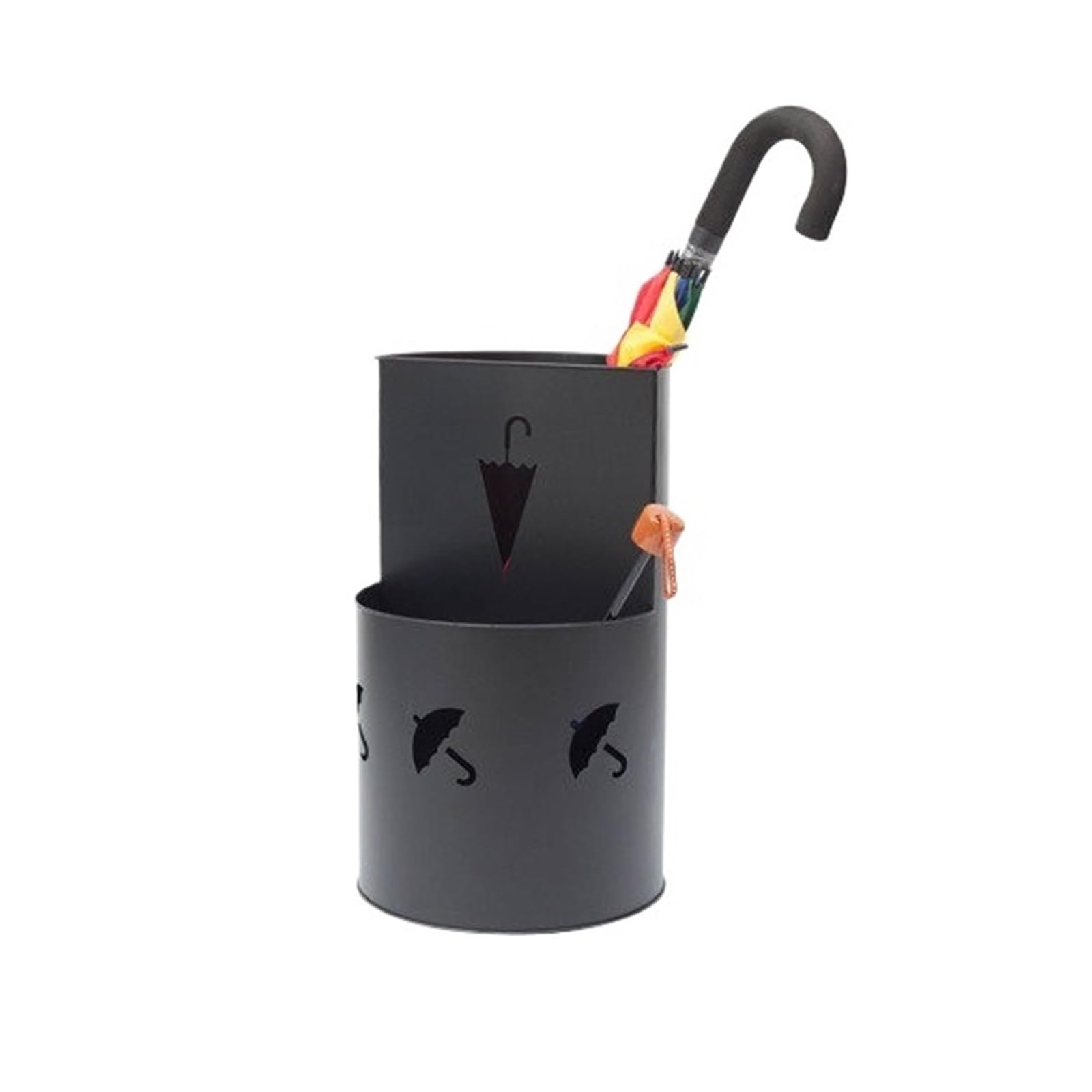 SDA287MZ Double-tier Wrought Iron Umbrella Stand, Suitable For Homes, Hotels, And Commercial Spaces Umbrella Stand Rack