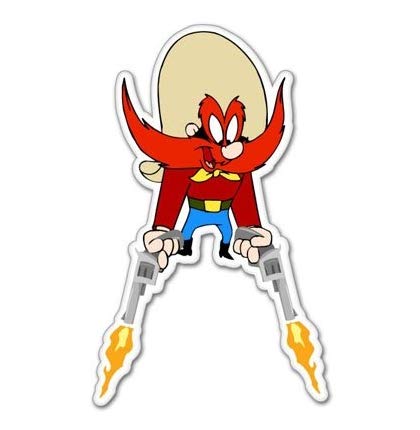Décor Decals, Stickers & Vinyl Art Yosemite Sam Stickers For Sale Vinyl Car Decals, Stickers & Vinyl Art - Foto 2