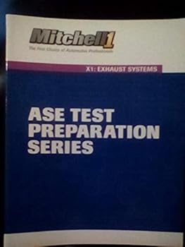 Paperback Mitchell 1 - ASE Test Preparation Series X1: Exhaust Systems Book