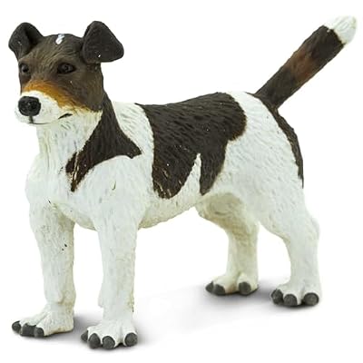 Safari Ltd. Jack Russell Terrier Figurine - Hand-Painted, Lifelike 2.5