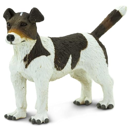 Safari Ltd. Jack Russell Terrier Figurine - Hand-Painted, Lifelike 2.5