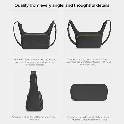 Image of Travelon Anti-Theft The Voyages East /West Crossbody