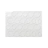 XIAOL Nail Adhesive Tabs,Double Side Glue Nail Sticker,Waterproof Breathable False Nail Tips,Jelly A