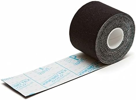 Kinesio Tex Gold Finger Print Tape, Black