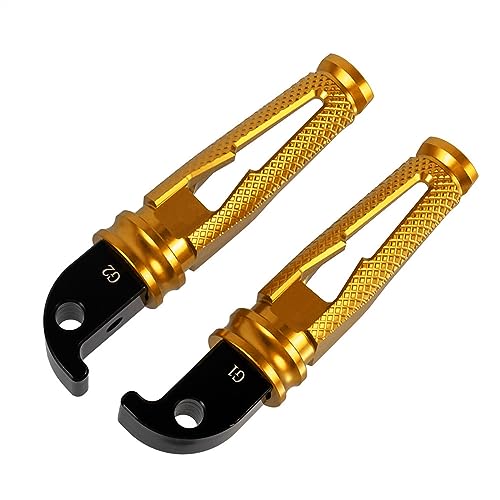 Repose-pieds arrière pour moto Yamaha YZF R3 R15 XSR900 alu