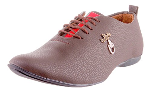 Footista Men's Brown : Amazon.in: Shoes 