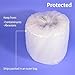 Ghims Lay Flat Poly Tubing, Food-Grade Polyethylene, Custom Poly Bag Packaging Solution, 8 Inches x 500 Feet, 2-Mil Thickness, 1 Roll (2
