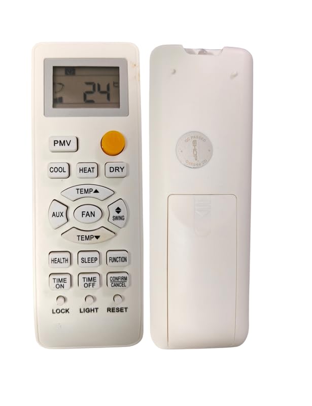 Image of Ehop AC-131B Ac Remote Control for Haier AC Air Conditioners Remote with PMV and Dry Function (Old Remote Must be Exactly Same for it to Work