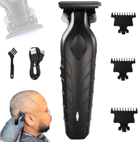 Blackout Trimmer Plus Zero Gap, Cordless Rechargeable Zero-Gapped Safety Razor Hair Clipper for Men, Fast Carving, Instantly Do 